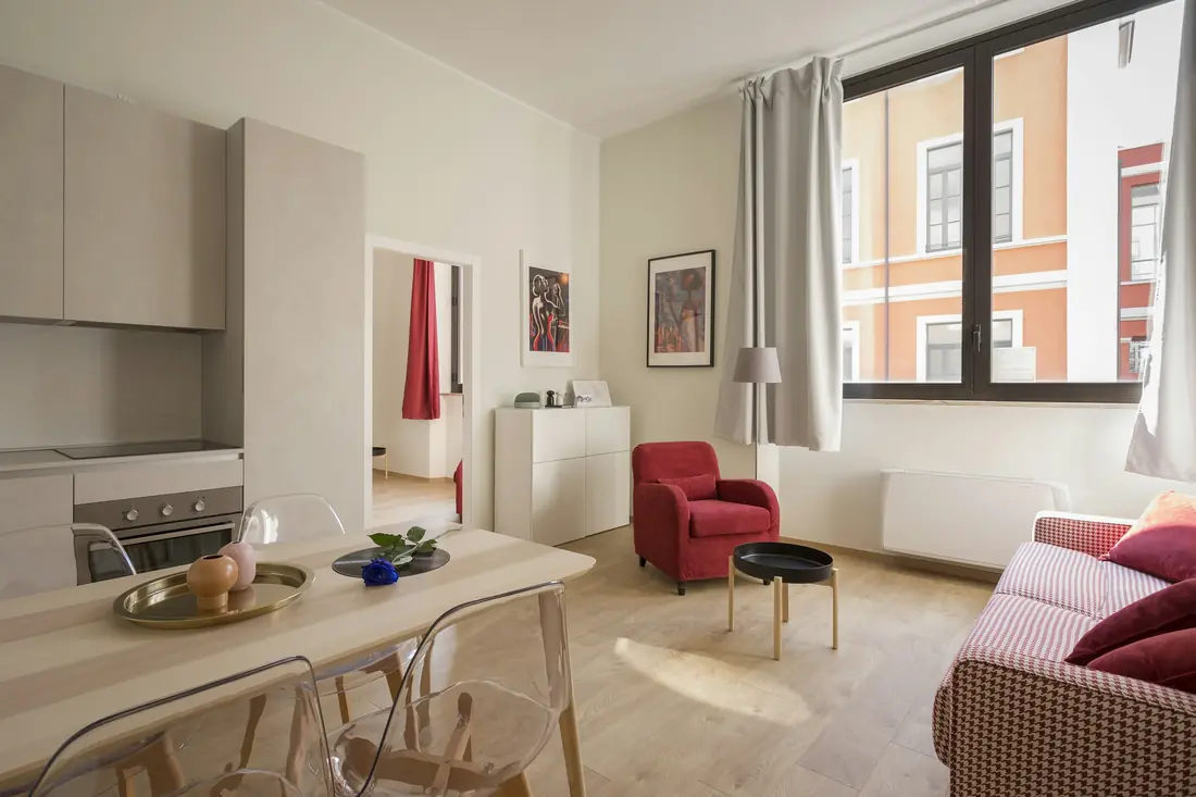 Chambre préparée aux standards hôteliers OVALEAN